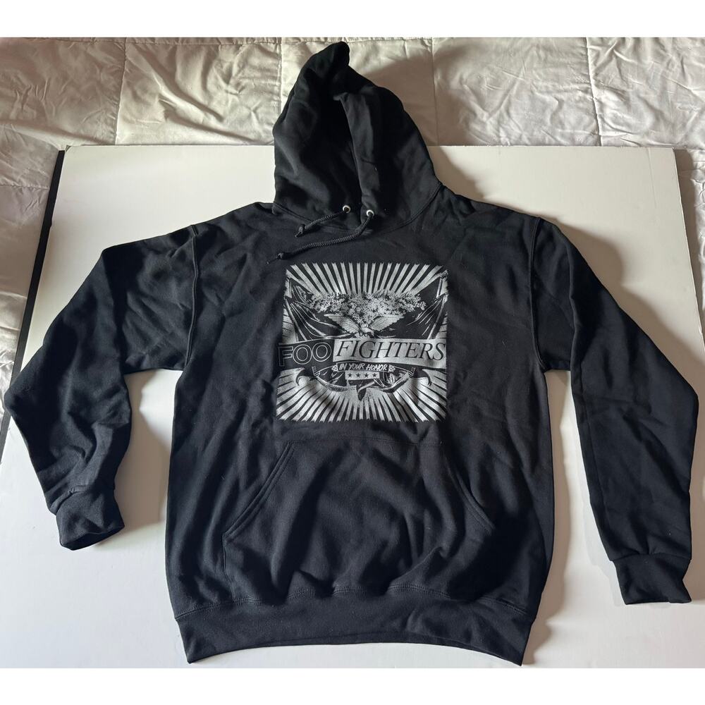 NWOT Hot Topic Foo Fighters In Your Honor Black Hoodie